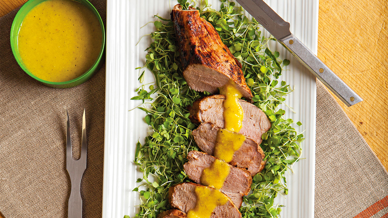 Mojo-Marinated Pork Tenderloin Recipe