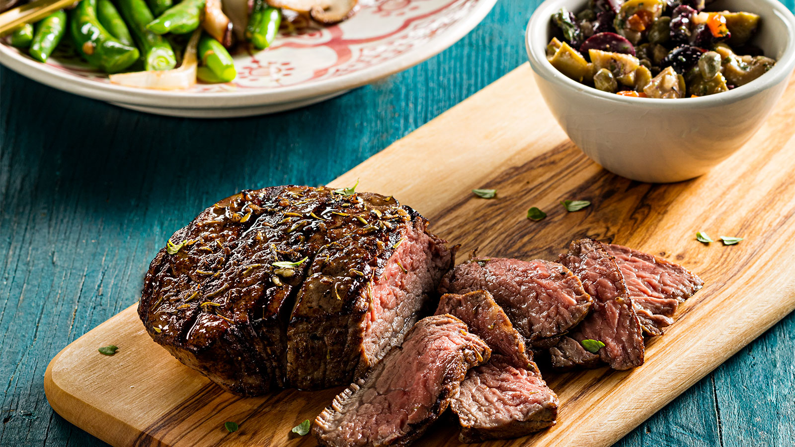 Grilled Sirloin with Tapenade Recipe