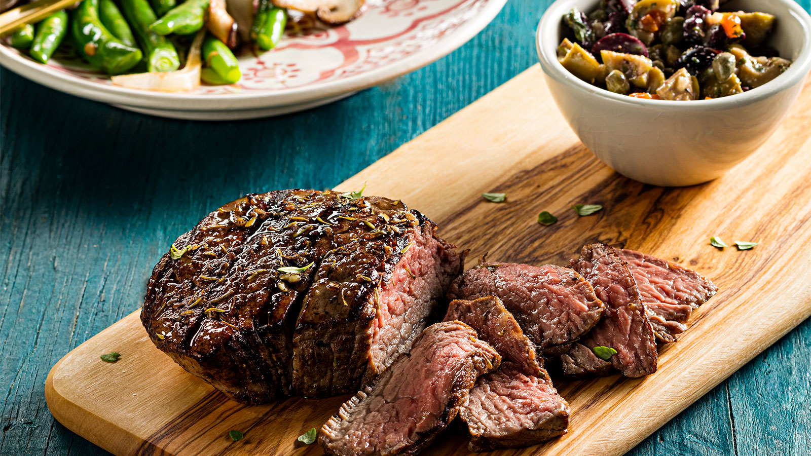 Grilled Sirloin with Tapenade Recipe