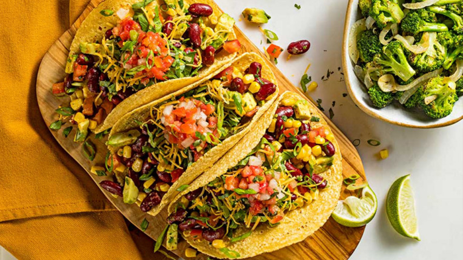 vegetarian tacos